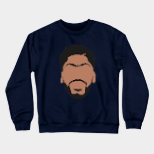 Anthony Davis Face (Pixel Art) Crewneck Sweatshirt